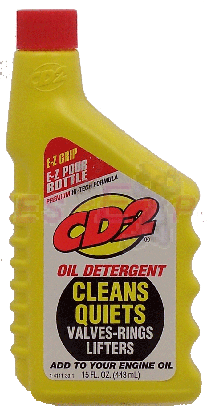 Cd2 oil detergent cleans & quiets valves-rings-lifters add to your engine oil Full-Size Picture
